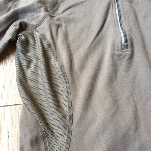 *SOLD*  bbbbbNikeFIT 👟 Quarter Zip Runners Jacket - Picture 4 of 8